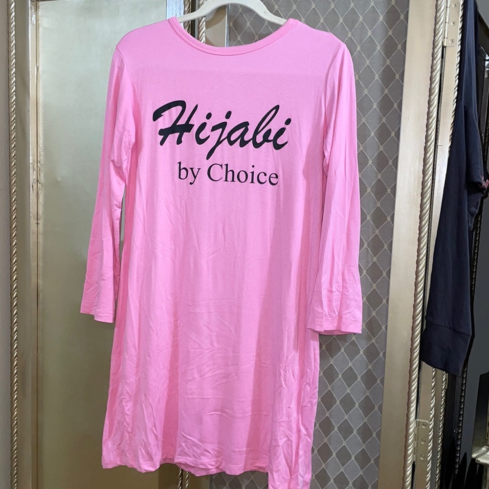 Worn 1 hr washed by hand , pink & blue in my closet price is firm